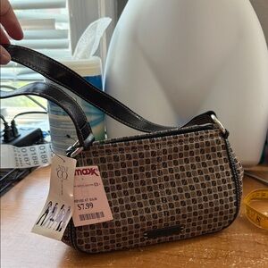 NWT. Black and Brown Women's Bag. Never used.
